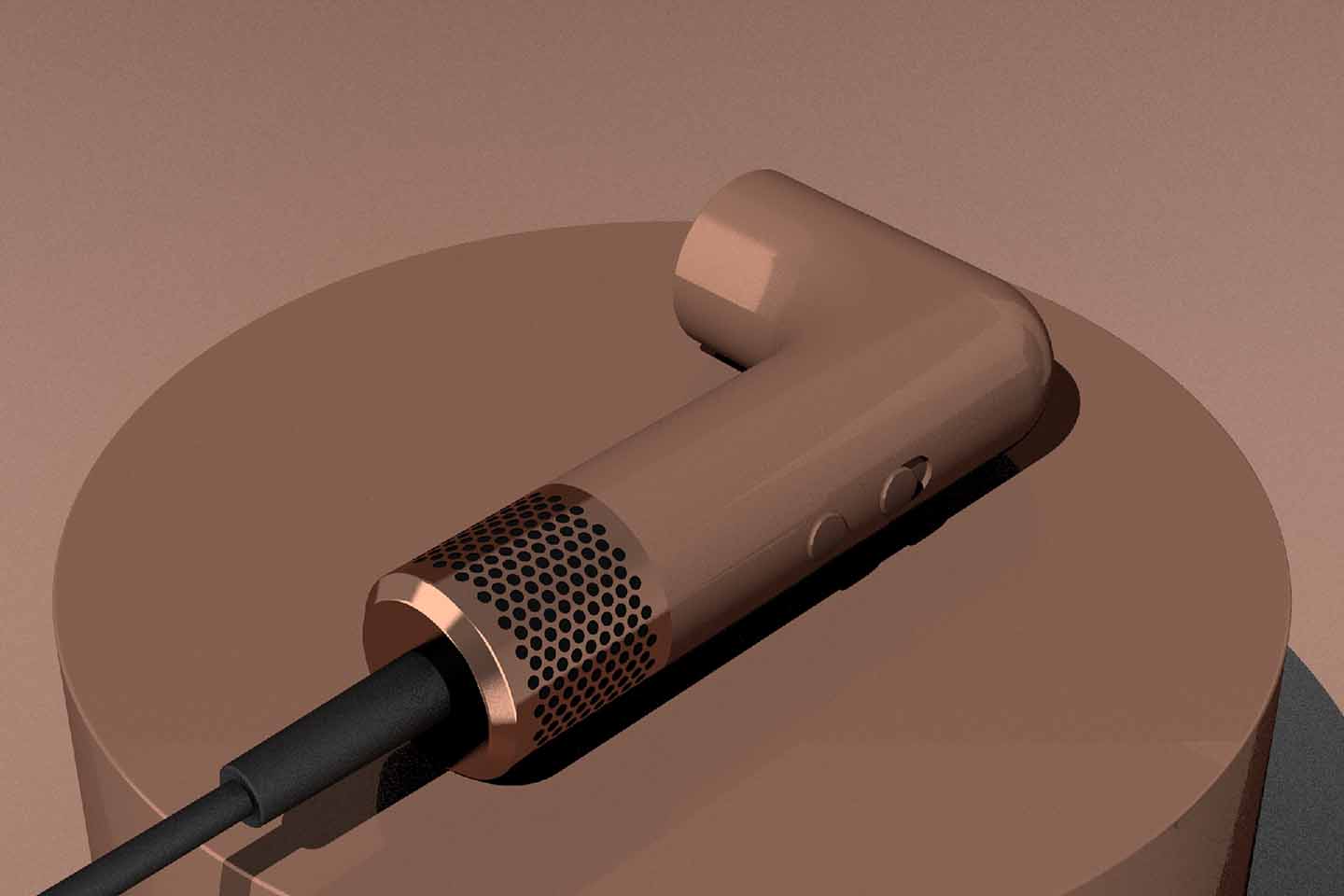 HAIR DRYER M11 DESIGN 吹风机外观设计-锦灰设计
